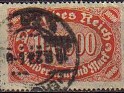 Germany 1922 Numeros 100000 Rojo Scott 209